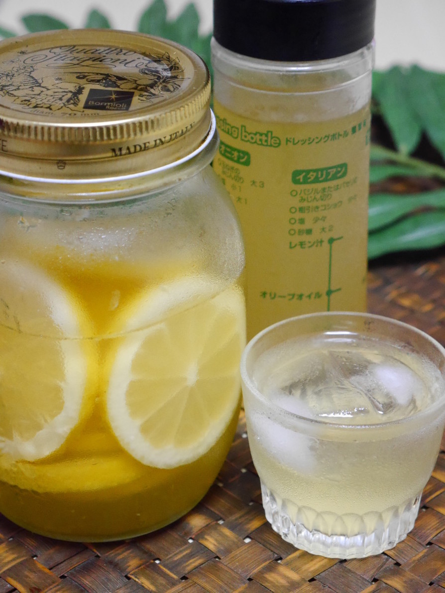 レモン酢＆レモン酢シロップの画像