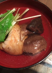 旦那レシピ㉔焼魚のお吸い物