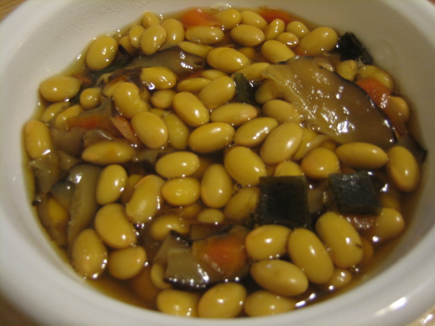 大豆の煮物の画像