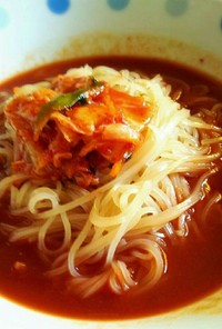 韓国冷麺トマトスープ