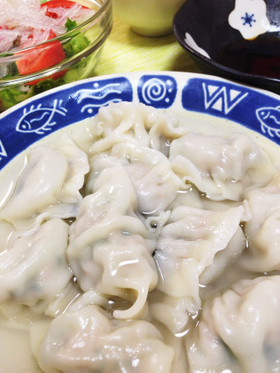 簡単!もちもち水餃子