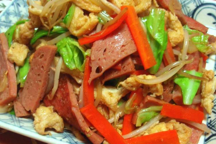 たっぷりお野菜 フーチャンプル レシピ 作り方 By ちさぷー クックパッド 簡単おいしいみんなのレシピが354万品