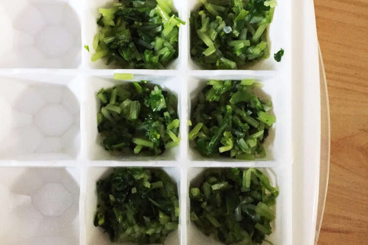 離乳食中期 豆苗 とうみょう レシピ 作り方 By ゆりぴ クックパッド 簡単おいしいみんなのレシピが360万品
