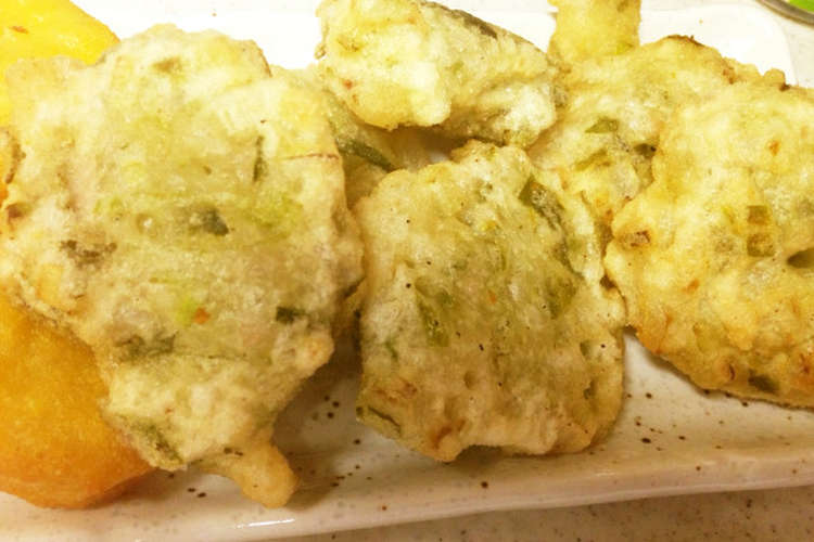 ニラとネギの揚げ物 レシピ 作り方 By さやん クックパッド 簡単おいしいみんなのレシピが359万品