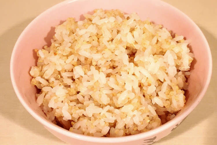キヌアご飯 レシピ 作り方 By Sayakayoga クックパッド 簡単おいしいみんなのレシピが370万品