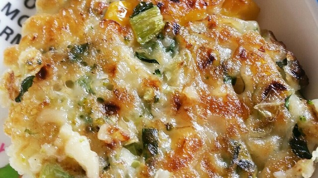 1才 の幼児食に 栄養満点お焼き レシピ 作り方 By Ririko0215 クックパッド