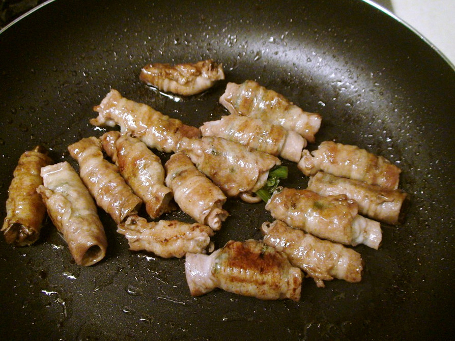 京ラフランの豚肉巻きの画像