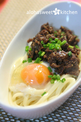 コストコのプルコギビーフで肉うどん