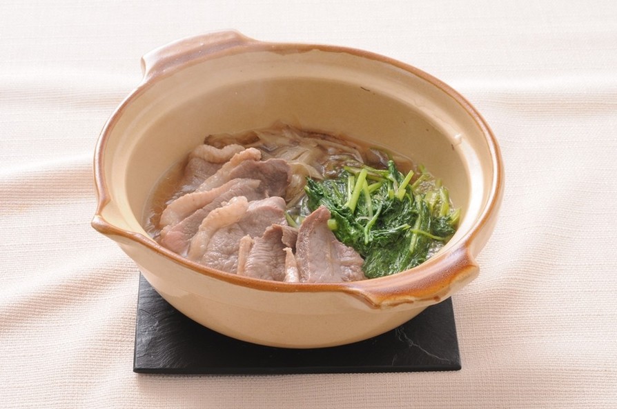 京壬生菜の鴨鍋の画像