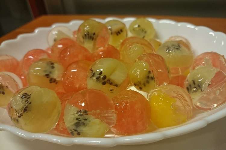 九龍球 っぽい ゼリー レシピ 作り方 By こぶへいぱぱ クックパッド 簡単おいしいみんなのレシピが354万品