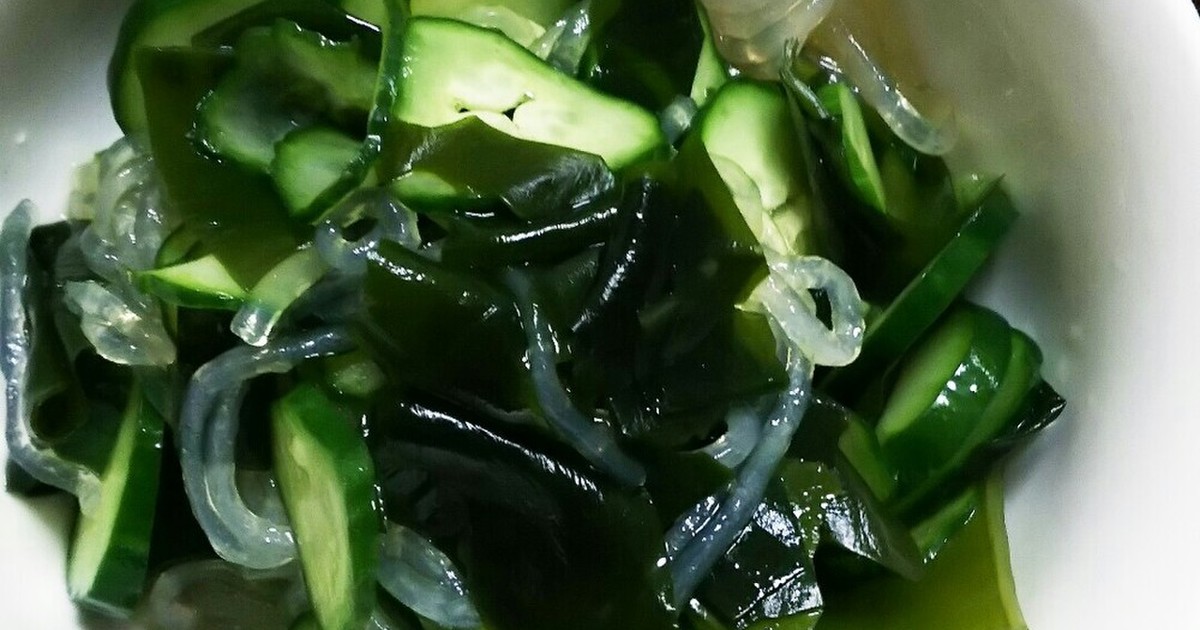 きゅうり春雨わかめの酢の物 by や～やん☆☆ 【クックパッド】 簡単おいしいみんなのレシピが298万品