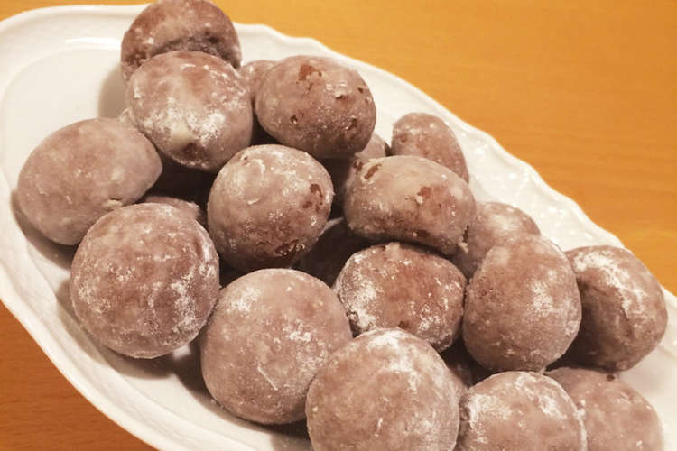 チョコブールドネージュ スノーボール レシピ 作り方 By ぱならら クックパッド 簡単おいしいみんなのレシピが359万品