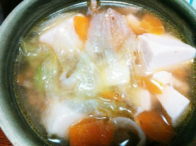 鯛のレタス◎スープの写真