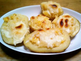 じゃがいも丸ごとコーンチーズ焼き☆