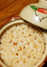 土鍋炊きの玄米