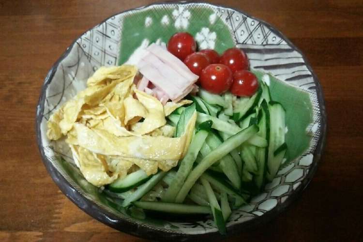 マルちゃん正麺 冷やし中華 醤油だれ レシピ 作り方 By いも多 クックパッド