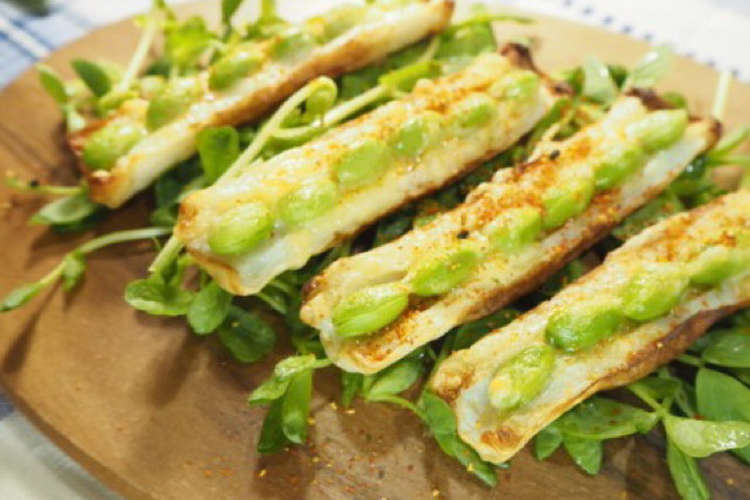 ちくわと枝豆のマヨチーズおつまみ レシピ 作り方 By Nonsuke クックパッド 簡単おいしいみんなのレシピが352万品