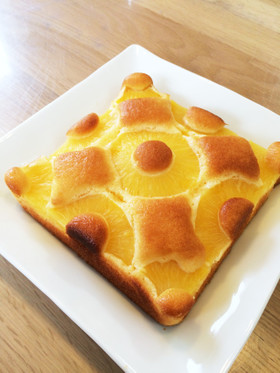 パイナップル缶で簡単パイナポーケーキ