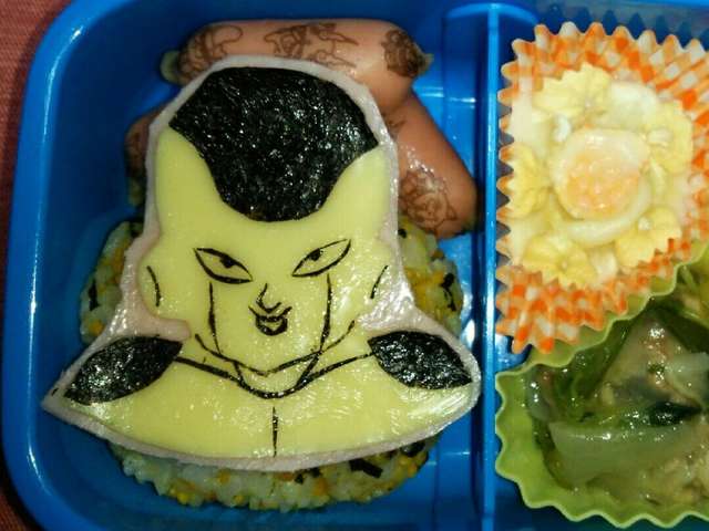 キャラ弁 フリーザ 原作風モノクロver レシピ 作り方 By キャラ弁