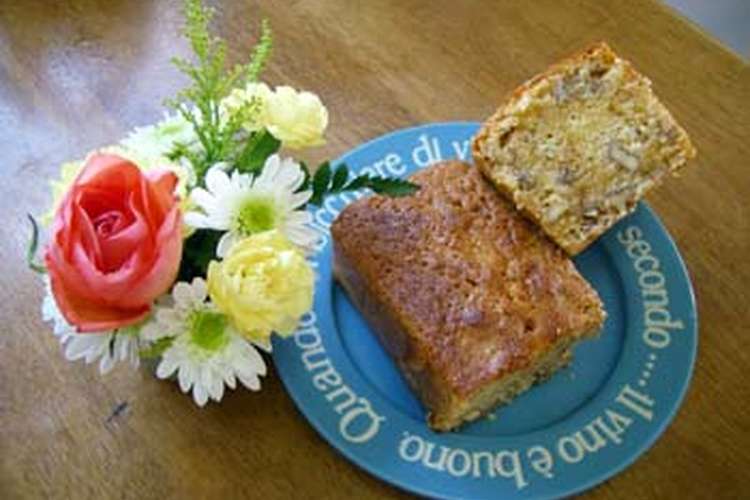 キャラメルナッツパウンドケーキ レシピ 作り方 By I子さん クックパッド 簡単おいしいみんなのレシピが350万品