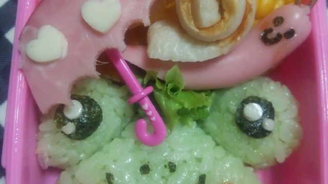 梅雨のキャラ弁 かえる かたつむり 傘 レシピ 作り方 By クックact クックパッド 簡単おいしいみんなのレシピが355万品