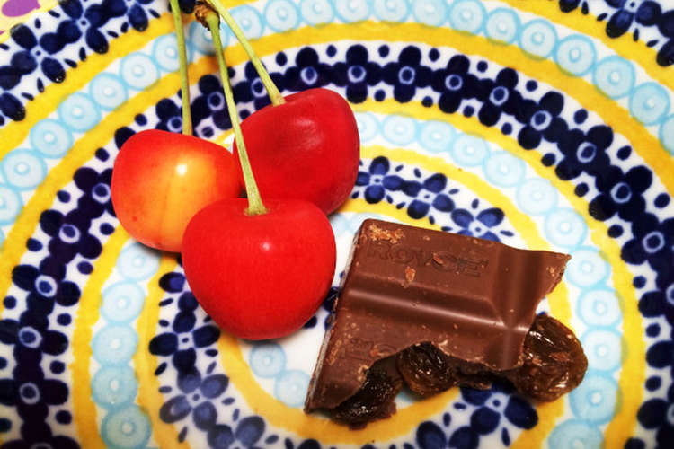 さくらんぼチョコ オススメの食べ方 レシピ 作り方 By はなこりす クックパッド