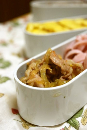 豚肉のピリ辛照りマヨ炒め