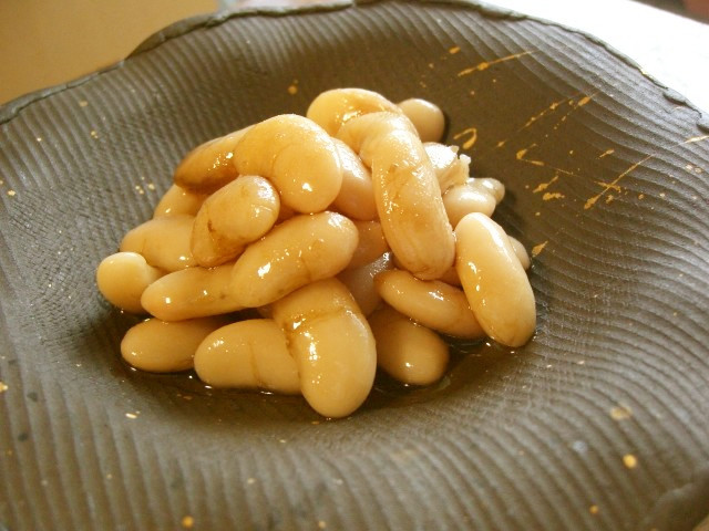 モロッコ★白花豆のアルガンオイルマリネの画像