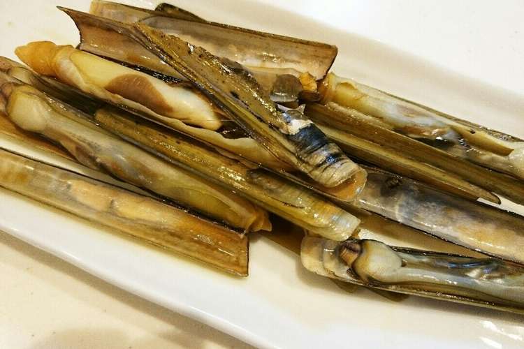 マテ貝の醤油焼き 潮干狩り レシピ 作り方 By みかんるい クックパッド 簡単おいしいみんなのレシピが356万品