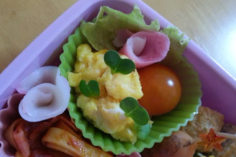 お弁当の飾りに かいわれハート レシピ 作り方 By ｱｲﾊﾅ クックパッド
