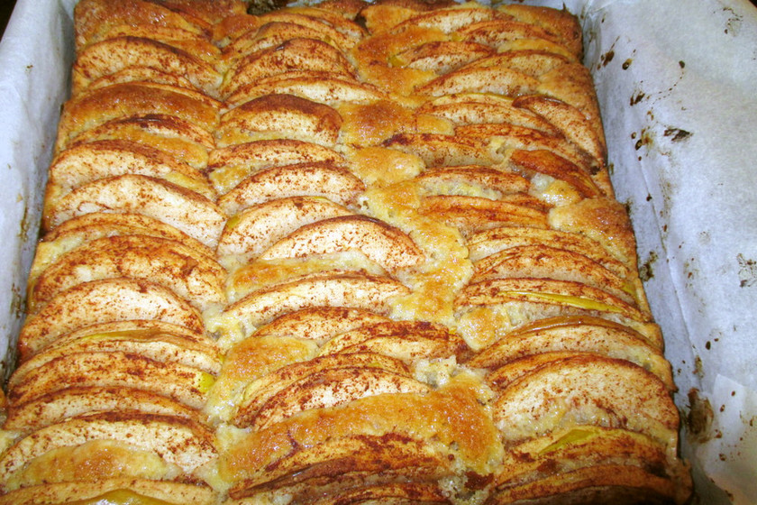 ジャーマンアップルパンケーキのレシピ