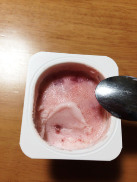 *材料一つ*フローズンヨーグルト*
