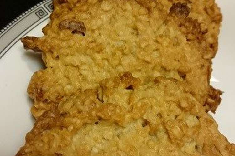 簡単 カラス麦のクッキー レシピ 作り方 By さなさな クックパッド 簡単おいしいみんなのレシピが360万品