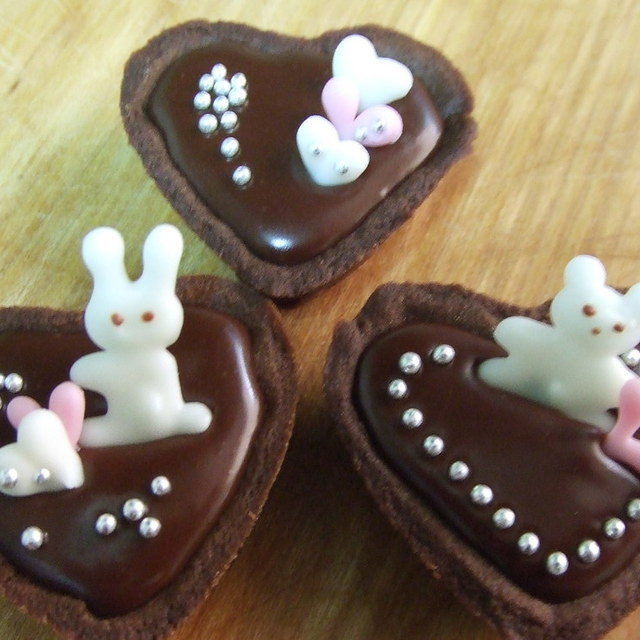 簡単 かわいい プチチョコタルト レシピ 作り方 By らどる クックパッド 簡単おいしいみんなのレシピが358万品