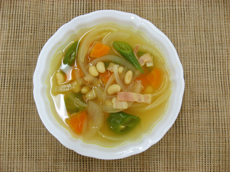 【舞鶴版】万願寺入り大豆たっぷりスープの画像