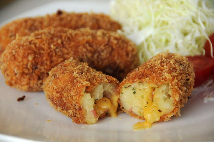ゴーダチーズを使ったオランダコロッケ レシピ 作り方 By ローコレキッチン クックパッド