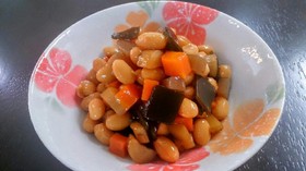 煮豆(五目豆)~圧力鍋で時短~