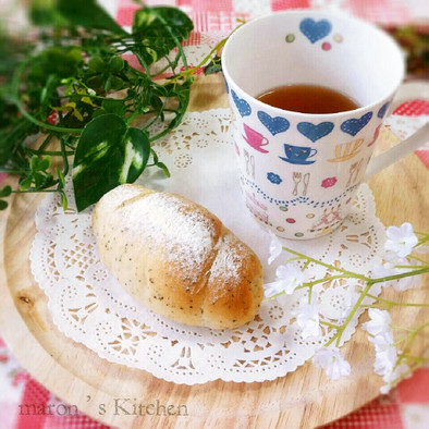 朝焼くだけ♡紅茶スイートバター塩パンの写真