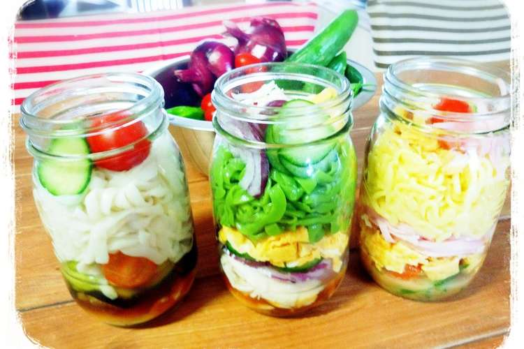 食べて痩せる コンニャク麺でジャーレシピ レシピ 作り方 By お63さん クックパッド 簡単おいしいみんなのレシピが355万品