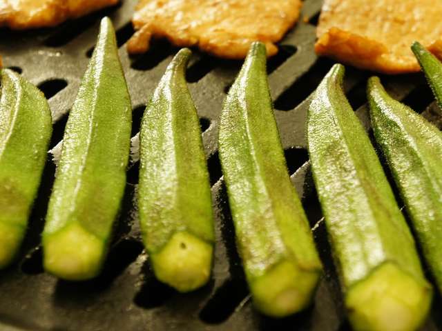 Bbq野菜新発想 オクラ 1品おかずにも レシピ 作り方 By ワタリ