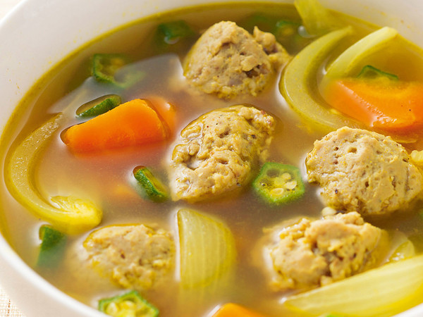 いわしのつみれカレースープ