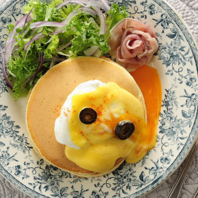 エッグベネディクト風 パンケーキ レシピ 作り方 By リカちゃん クックパッド 簡単おいしいみんなのレシピが355万品