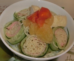 オードブル風~お洒落な冷製塩ラーメン