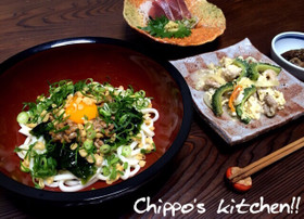 暑い夏にスタミナ注入!冷やしうどん