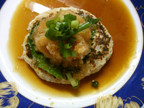 簡単和風 大葉 おろしの 豆腐ハンバーグ