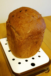 ココアレーズンくるみパン(HB使用)