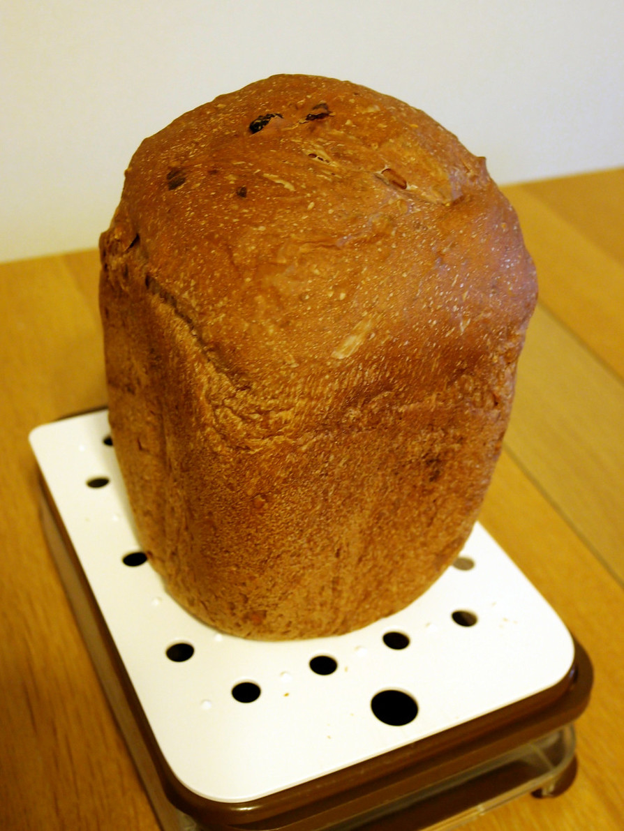 ココアレーズンくるみパン(HB使用)の画像