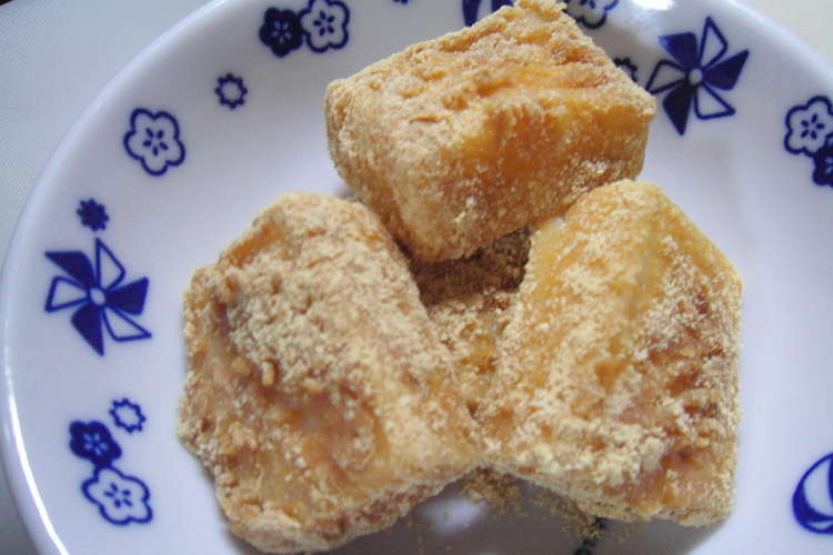 レンジで即 切り餅できなこ餅 アレンジ レシピ 作り方 By まいごのひつじ クックパッド 簡単おいしいみんなのレシピが352万品