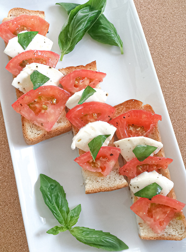カプレーゼの朝食サンドイッチのレシピ