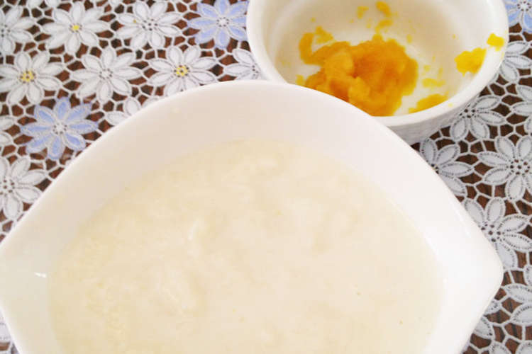 赤ちゃん大好き 離乳食 パン粥 レシピ 作り方 By ゆき はるとママ クックパッド 簡単おいしいみんなのレシピが351万品